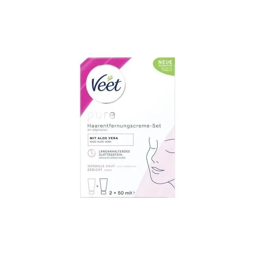 Veet, Veet Pure Gesichts-Haarentfernungscreme-Set