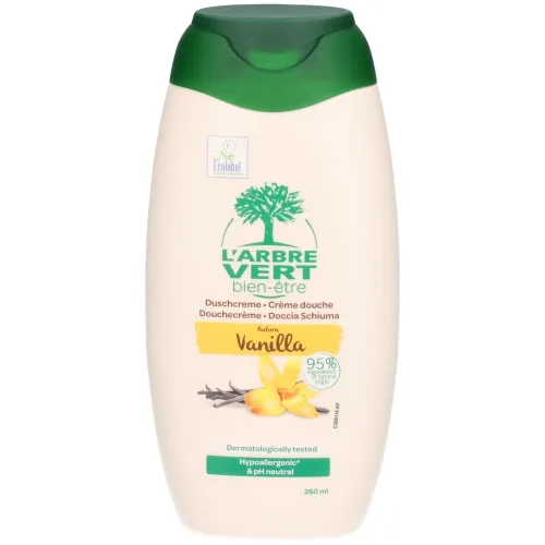 L'ARBRE VERT, L'ARBRE VERT Ökologisches Duschgel Vanilla (260ml)