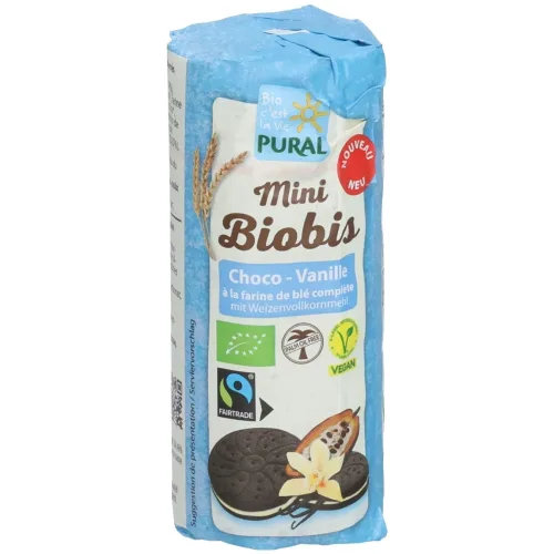 Pural Biobis Doppelkeks Schoko-Vanille