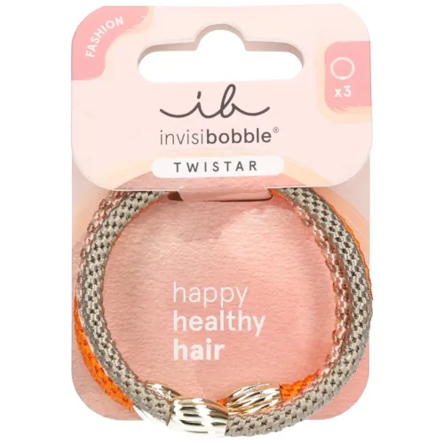 Invisibobble, Invisibobble TWISTAR Orange Affaire 3pc Haargummi 1 Stk