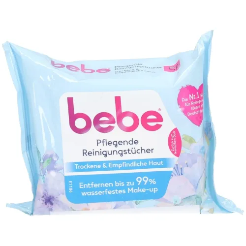 bebe young care, bebe pflegende Reinigungstücher (25 Stk)