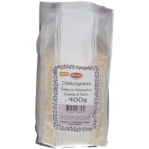 Holle, HOLLE Dinkelgriess Bio Demeter Btl 400 g