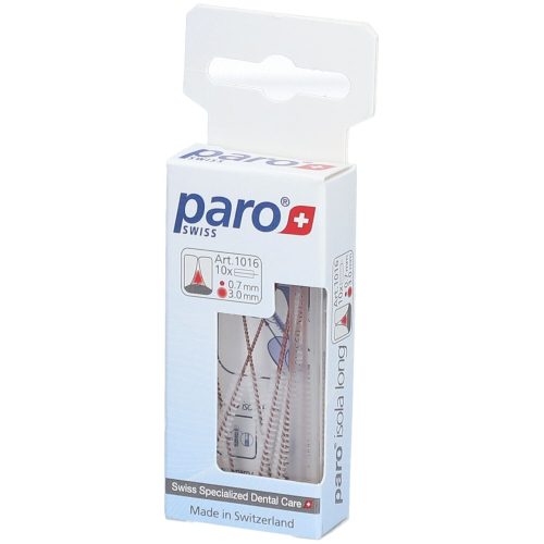 Paro, paro ISOLA LONG 3mm x-fein rot zylindrisch (10 Stk)