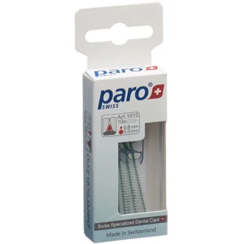 Paro, paro ISOLA LONG 5mm fein grün zylindrisch (10 Stk)