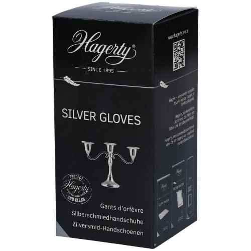Hagerty, Hagerty Silver Gloves Silver Handschuh (1 Paar)