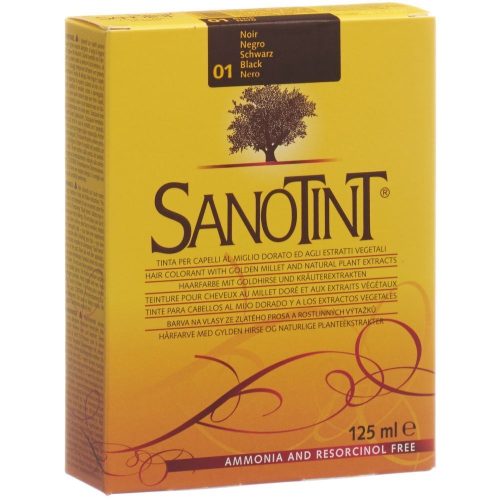 Sanotint, Sanotint Haarfarbe 01 schwarz (125ml)