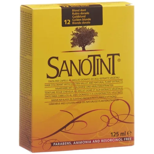 Sanotint, Sanotint Haarfarbe 12 goldblond (125ml)