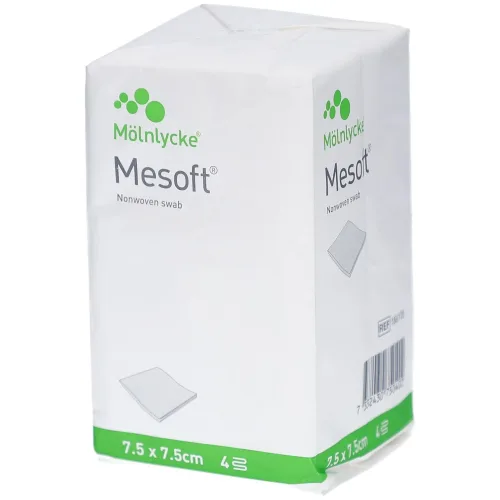 Mesoft, Mesoft Kompressen 7.5x7.5cm (100 Stk)