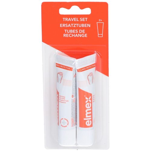 Elmex, Elmex Travel Set Refill Zahnpasta (2x12ml)