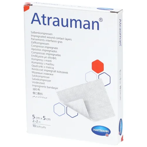 Atrauman, Atrauman Salbenkompressen 5x5cm steril (10 Stk)