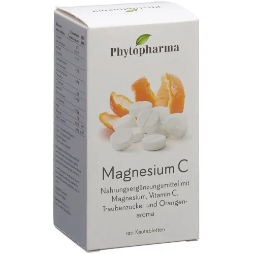 Phytopharma, Phytopharma Magnesium C Kautabletten (120 Stk)