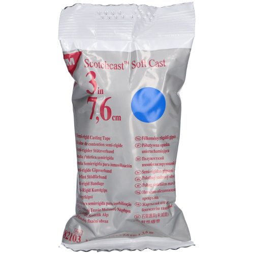 3m, 3M Scotchcast Softcast 7.5cmx3.65m blau (1 Stk)