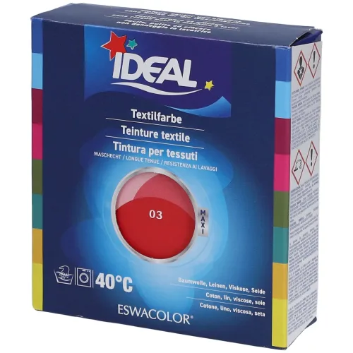 IDEAL, IDEAL MAXI Baumwolle Color No03 zinnober (1 Stk)