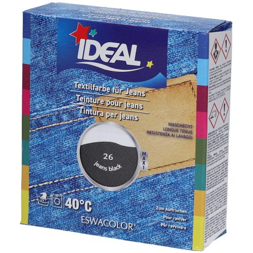 IDEAL, IDEAL Textilfarbe Jeans Schwarz 26 Maxi (1 Stk)