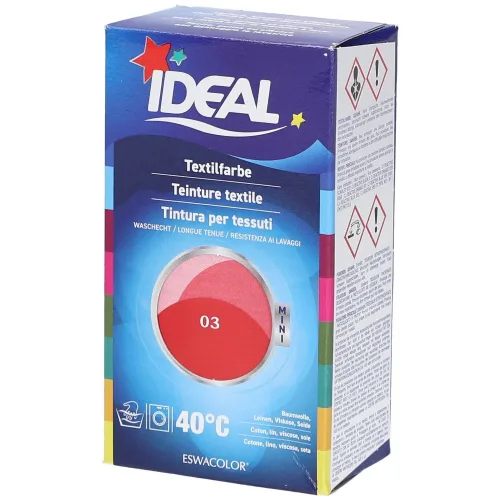 IDEAL, IDEAL Textilfarbe Zinnober 03 Mini (1 Stk)