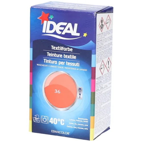 IDEAL, IDEAL MINI Baumwolle Color No36 korall (1 Stk)