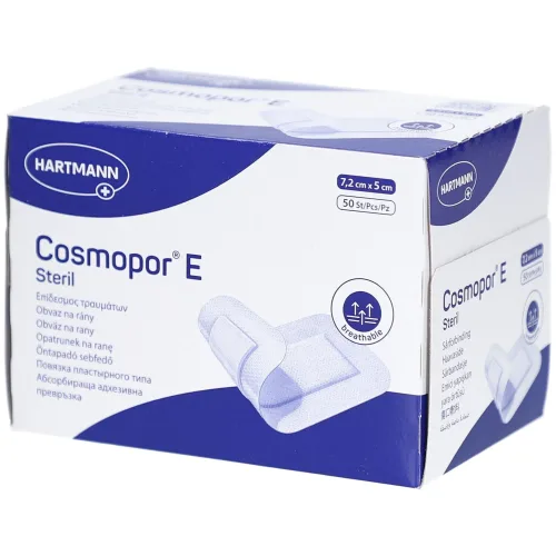 COSMOPOR, Cosmopor&reg; E 7.2 x 5  50 Stk
