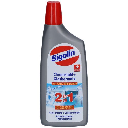 Sigolin, Sigolin 2in1 Chromstahl + Glaskeramik (250ml)