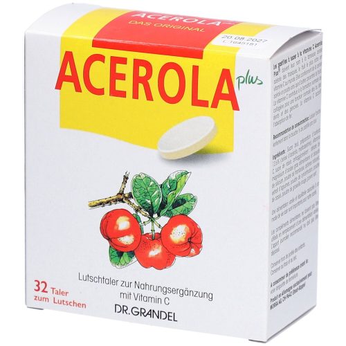 DR. GRANDEL, DR.GRANDEL ACEROLA Plus Lutschtaler Vit C (32 Stk)
