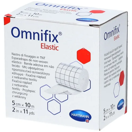 Omnifix, Omnifix Fixationsvlies elastic weiss 5cmx10m (1 Stk)