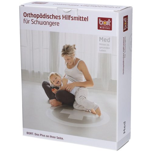 bort MEDICAL, Bort Abdominalstütze für Schwangere 90cm-105cm Gr1 weiss (1 Stk)