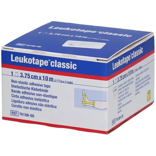 Leukotape, Leukotape classic Pflasterband gelb (10m x 3.75cm)