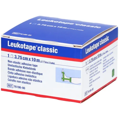 Leukotape, Leukotape classic Pflasterband grün (10m x 3.75cm)