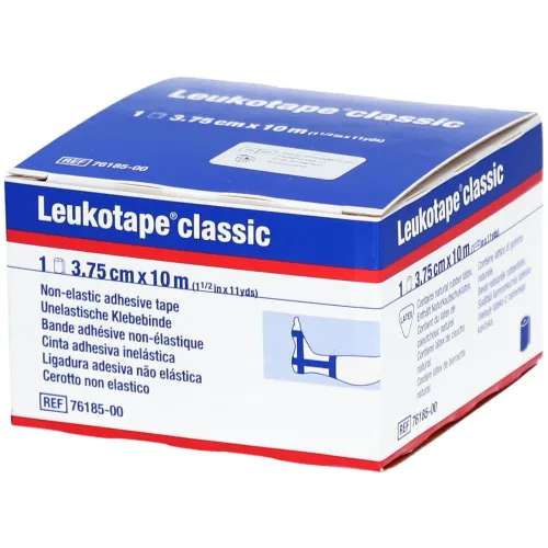 Leukotape, Leukotape classic Pflasterband blau, 10mx3.75cm (1 Stk)