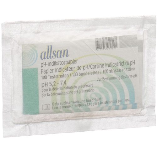 Allsan, Allsan Indikatorpapier pH 5.2-7.4 (100 Stk)