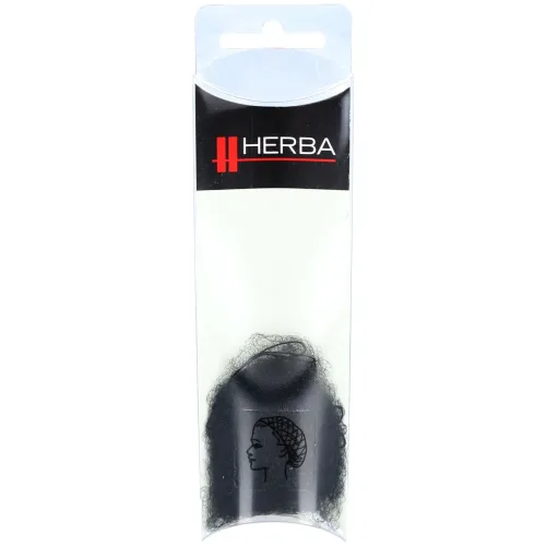 HERBA, Herba Haarnetz, schwarz, 3 Stk.