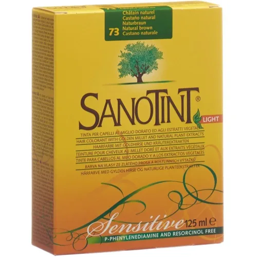 Sanotint, Sanotint Sensitive Haarfarbe 73 naturbraun (125ml)