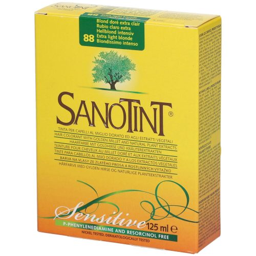 Sanotint, Sanotint Sensitive Haarfarbe 88 hellblond intensiv (125ml)