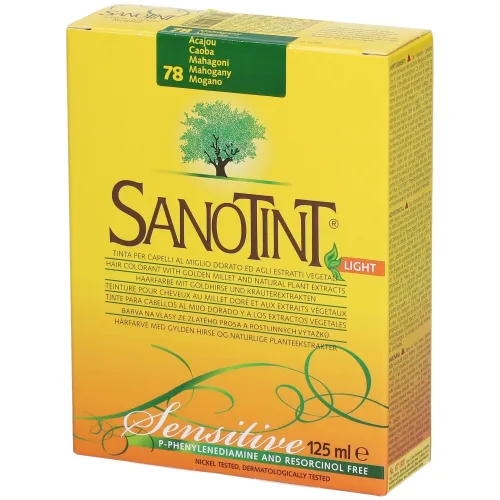 Sanotint, Sanotint Sensitive Haarfarbe 78 mahagoni (125ml)
