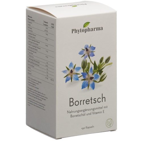 Phytopharma, Phytopharma Borretsch 500mg Kapseln (190 Stk)