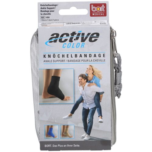 bort MEDICAL, Bort ActiveColor Knöchelbandage S -21cm beige (1 Stk)