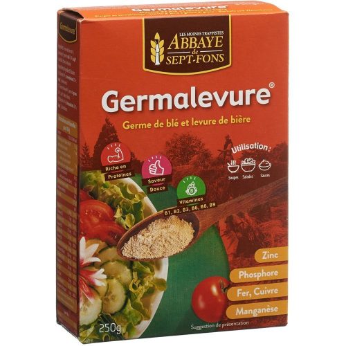 ABBAYE de SEPT-FONS, Germalevure Bierhefe Weizenkeime Pulver