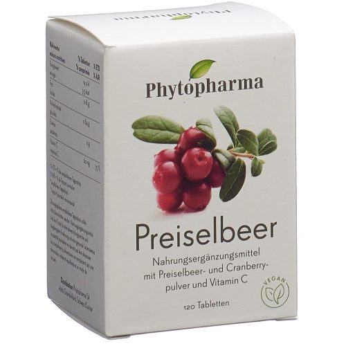 Phytopharma, Phytopharma Preiselbeer Tabletten (120 Stk)
