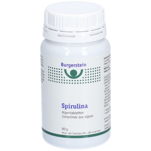 Burgerstein, BURGERSTEIN Spirulina Tabl Ds 180 Stk