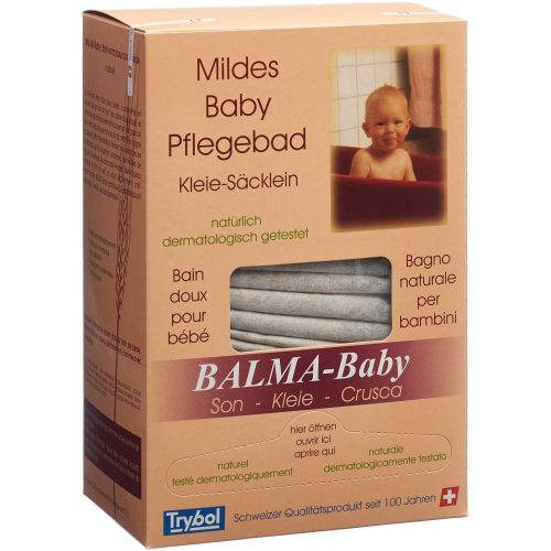Balma-Baby, Balma-Baby Mildes Pflegebad Kleie-Säcklein (25x20g)