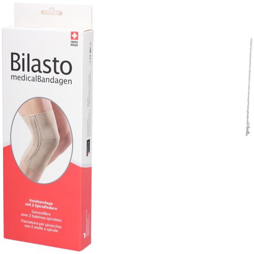 Bilasto, Bilasto Kniebandage je 2 Spiralfedern beige XL (1 Stk)