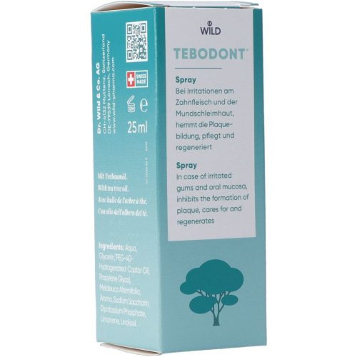 TEBODONT, Tebodont Spray, Pflege von Zahnfleisch und Mundschleimhaut (25ml)
