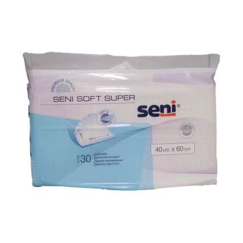 seni, seni Soft Super Einmal-Bettschutz 40x60cm 4 Tropfen (30 Stück)