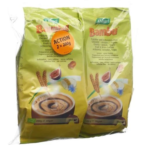 undefined, A.Vogel Bambu Instant Früchtekaffee Refill 2x 200 g