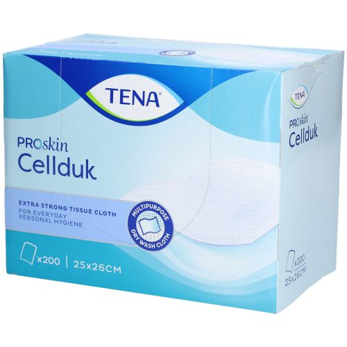 Tena, Tena Cellduk Waschhandschuh, 25x26cm (200 Stk)