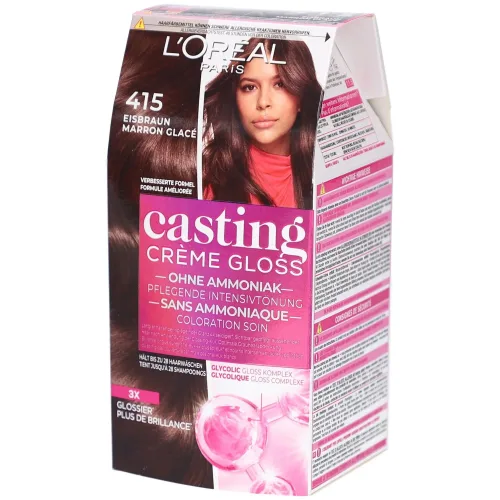 Casting Creme Gloss, Casting Creme Gloss Casting Crème Gloss 415 Kühle Kastanie