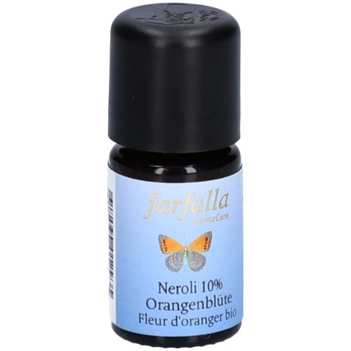 farfalla, Farfalla Neroli 10% Orangenblüten Ätherisches Öl Bio (5ml)