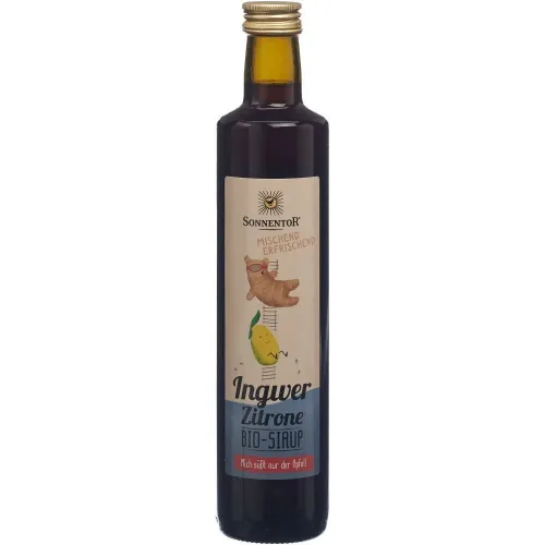 SONNENTOR, Sonnentor Ingwer Zitronen Bio Sirup (500ml)