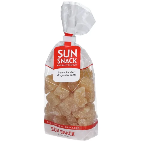SUN SNACK, SUN SNACK Ingwer kandiert (250g)