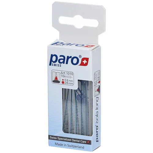 Paro, paro ISOLA LONG 2/6mm x-fein blau konisch (10 Stk)