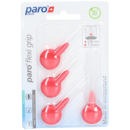 Paro, Paro Flexi Grip xxx-fein, rot, 1.9mm, zylindrisch (4 Stk)